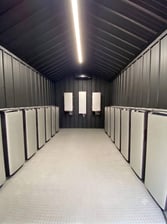 GridVault Shed Interior EcoFlow Ocean Pro